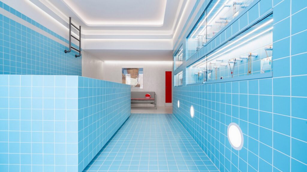 Insights Greece - Mykonos Jewellery Store Designed to Look Like a Pool 